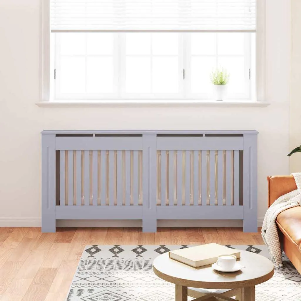 Solution cache-radiateur gris 172 cm pour protéger et décorer vos murs