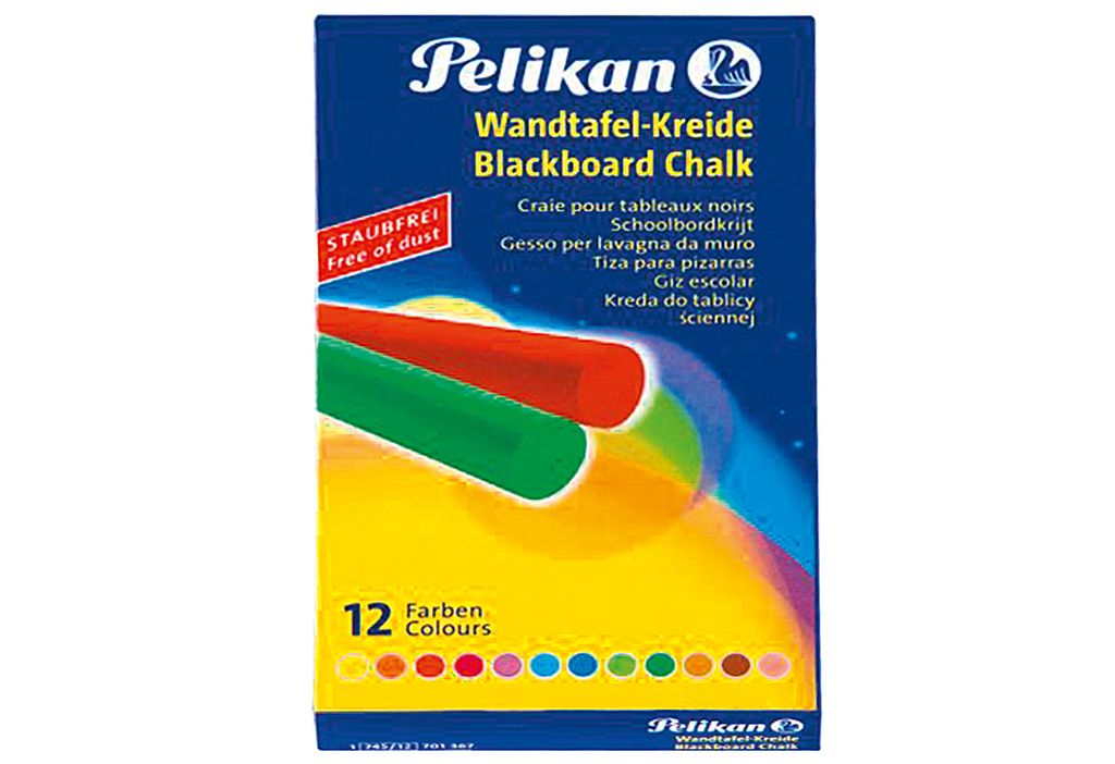 Pelikan 745/12 Kreide farbsortiert 12 St.