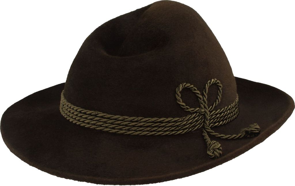 Hochwertiger Werdenfelser Velour-Trachtenhut breit von Hut-Breiter