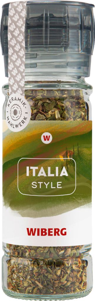 Wiberg Gewürzmühle Kräutersalz Italia Style harmonische Mischung 43g