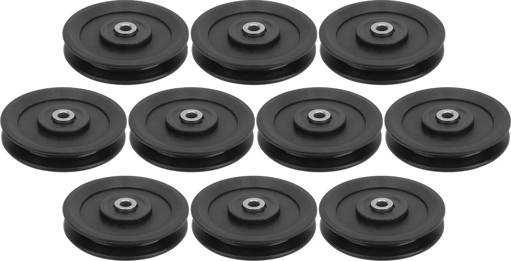 Réparez votre Machine de Musculation - 10 Roulettes Nylon 115mm Fitness