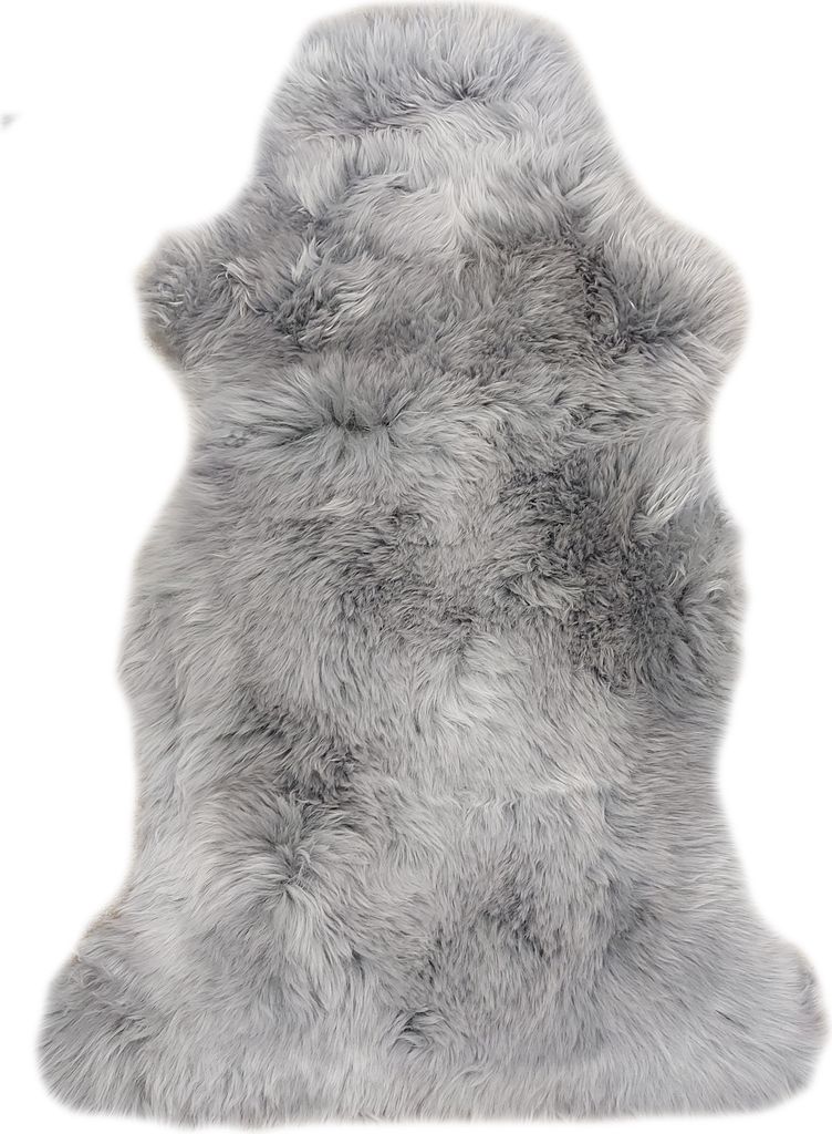 walexo Lammfell Teppich – Naturfell Schaffell in verschiedenen Größen, Naturfarben, echtes Fell für Sofa, Bett, Kinderwagen, Deko (110-120 cm,...