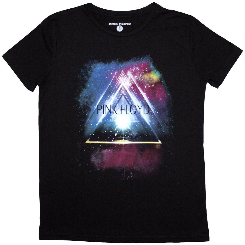 Pink Floyd Space Prism Black S Damen T-Shirt
