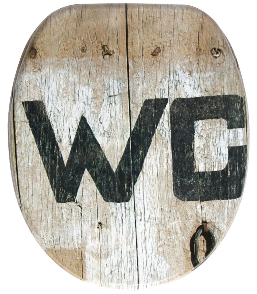 SANILO® Sedile per wc vecchio stile, coperchio per wc Immagine del prodotto 