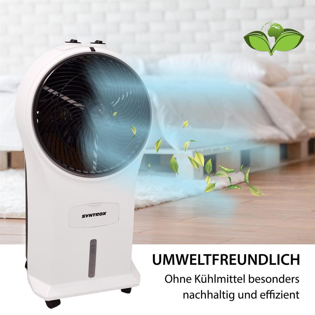 Syntrox Germany Luftkühler Chilly 3-in-1 Verdunstungskühler Produktbild 