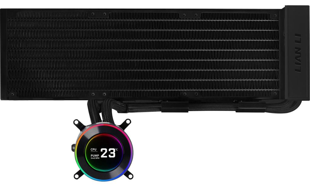 Lian Li Lian Li HydroShift II LCD-C 360N fanless bk Produktbild 