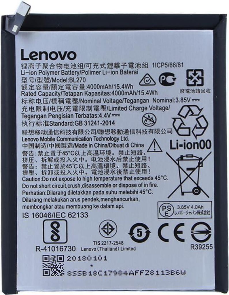 original Lenovo Motorola Akku BL270 für Motorola Moto G6 Produktbild 2