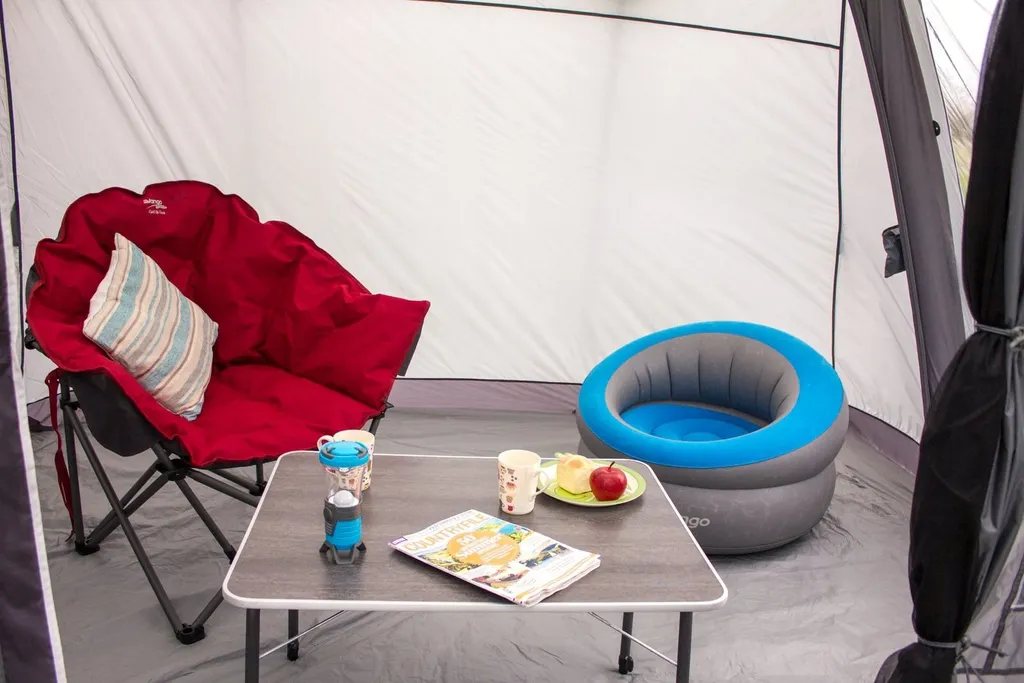 Table Vango Birch 80 - Table de Camping Pliante Châssis Aluminium Robuste - 3