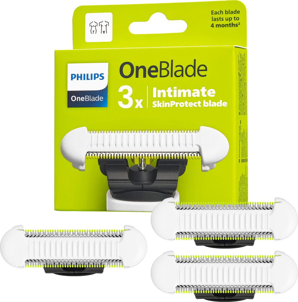 Philips OneBlade SkinProtect Klinge QP229 3 Stück Ersatzklingen Rasierer