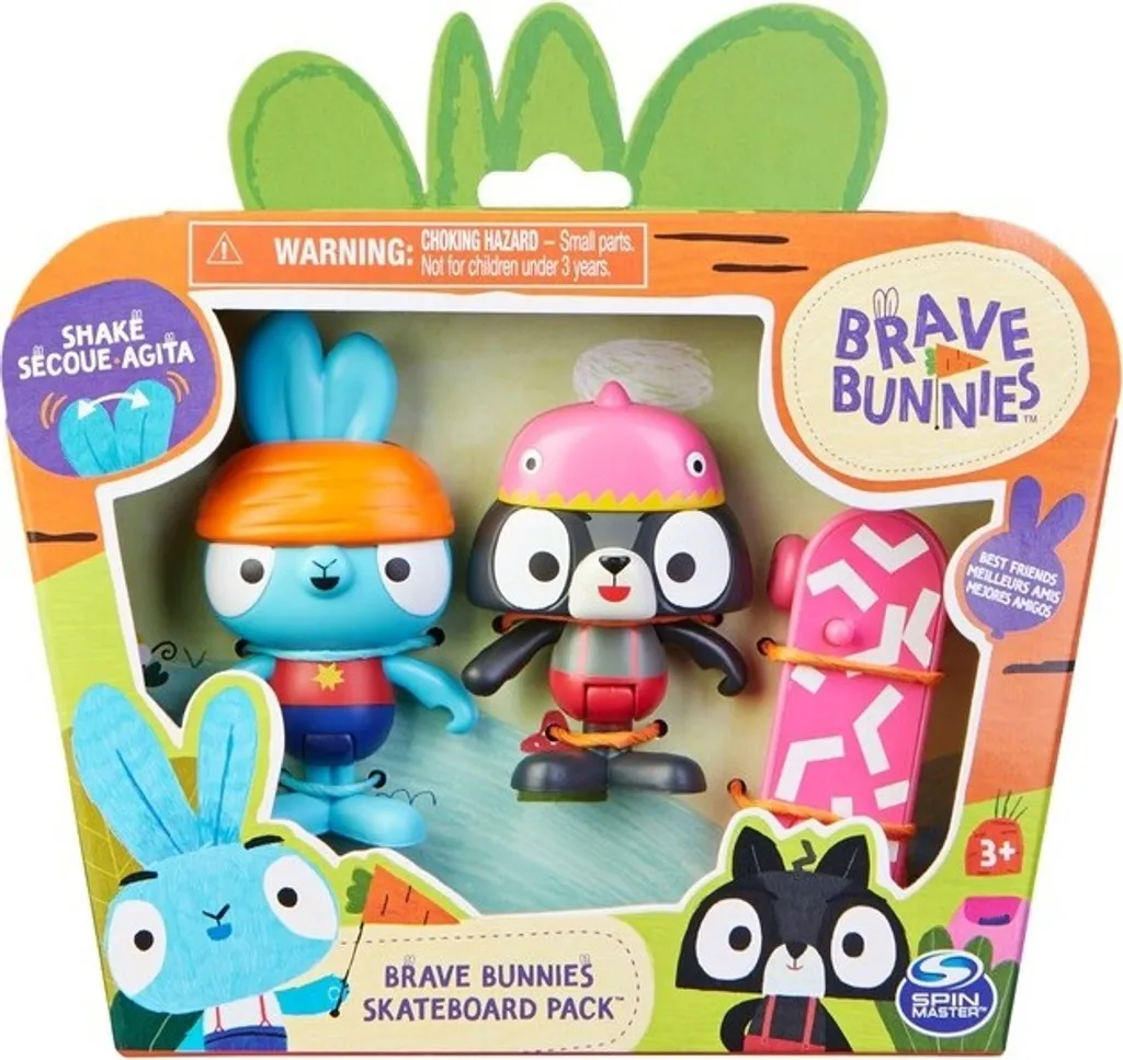 Set de Figurines Brave Bunnies Chasse au Trésor pour Enfants de 3 Ans