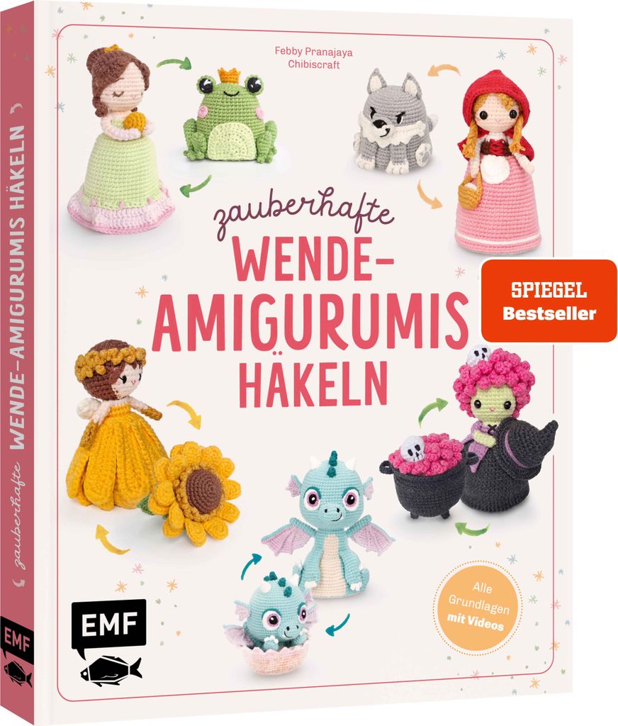 Zauberhafte Wende-Amigurumis häkeln mit @chibiscraft Produktbild 