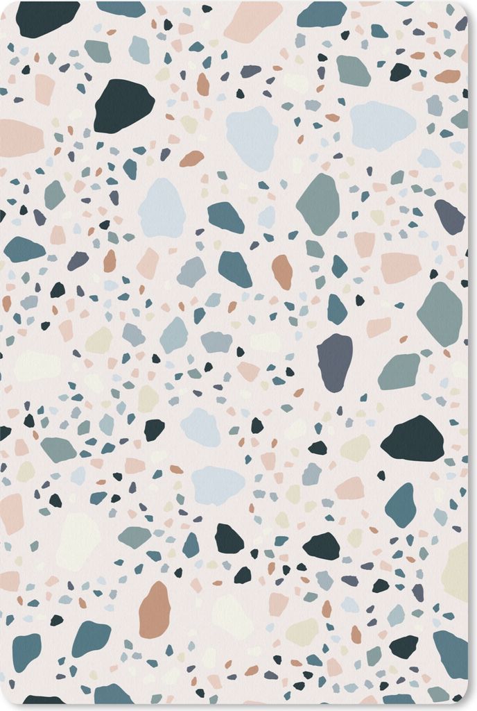 MuchoWow Mauspad Mousepad Marmor - Steine - Muster 40x60 cm - Mousepads - Maus Mat - Pad - Mausunterlage - Schreibtisch Accesoire