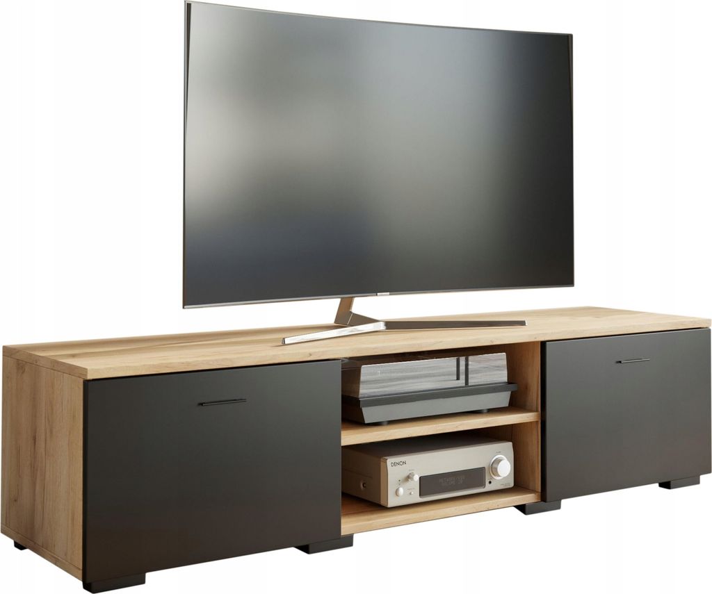 MATKAM Fernsehkommode Roma, H37 x B120 x T40 cm, EIN Produktbild 