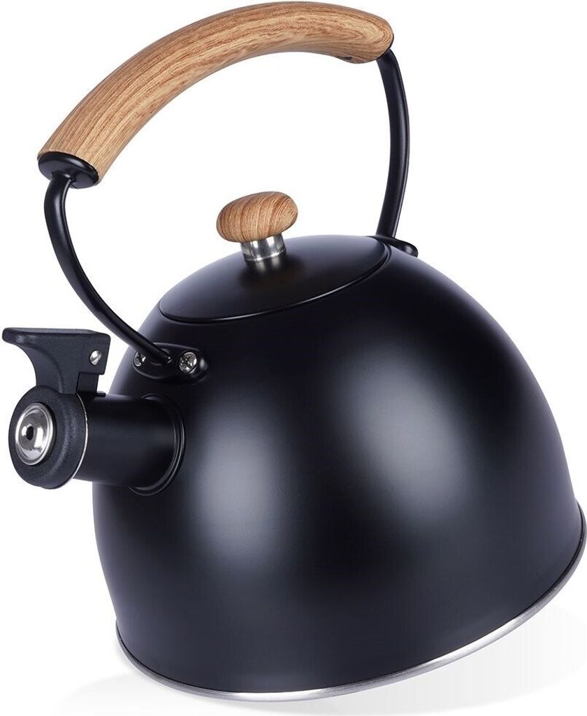 Bollitore / bollitore per tè in acciaio inox con fischietto Immagine del prodotto 