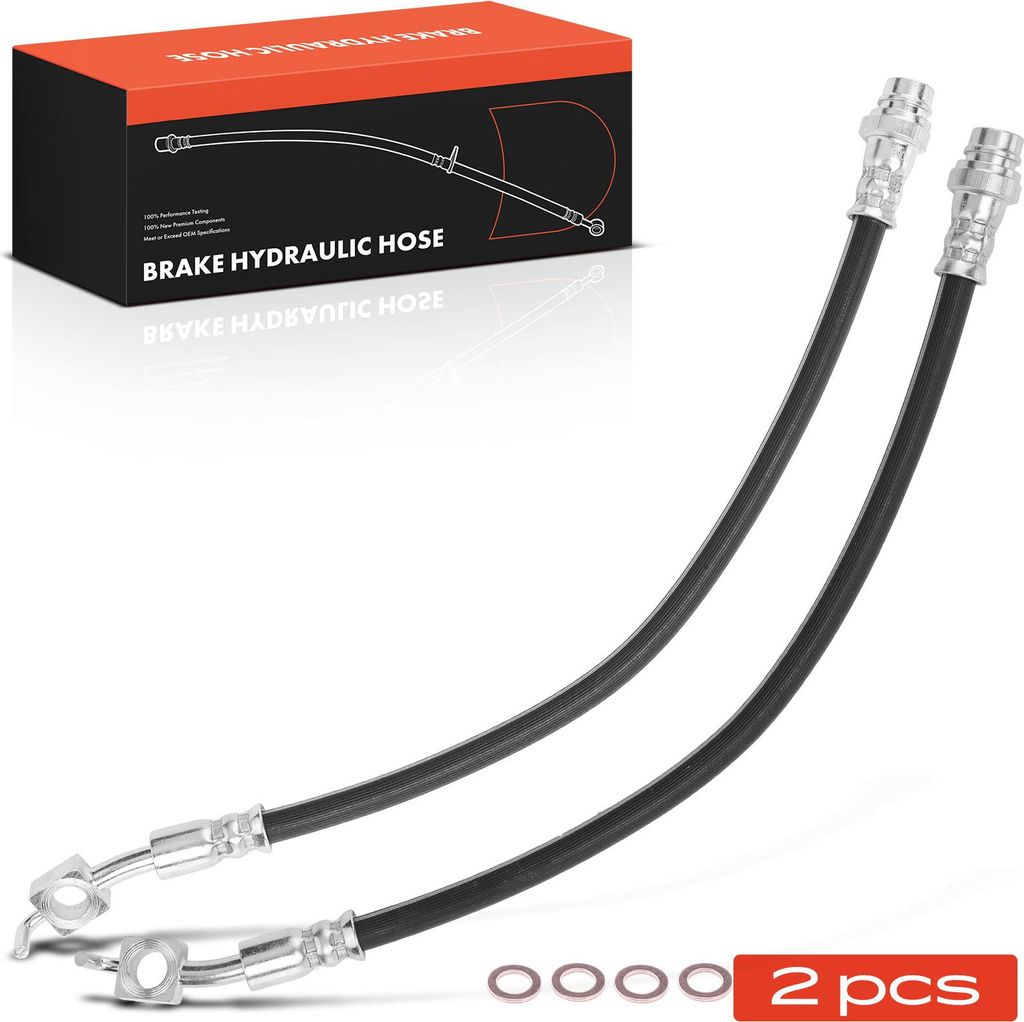 Frankberg 2x Bremsschlauch Bremsschläuche Hinten Links Rechts für Ford Galaxy S-Max Volvo S60 S80 V60 V70 XC60 XC70