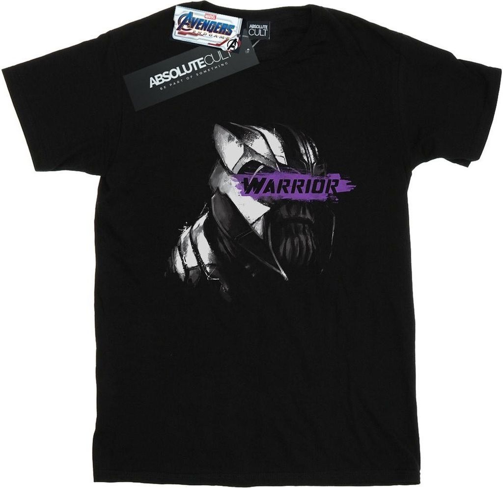 Marvel - "Avengers Endgame Warrior" T-Shirt für Herren BI8817 (5XL) (Schwarz)
