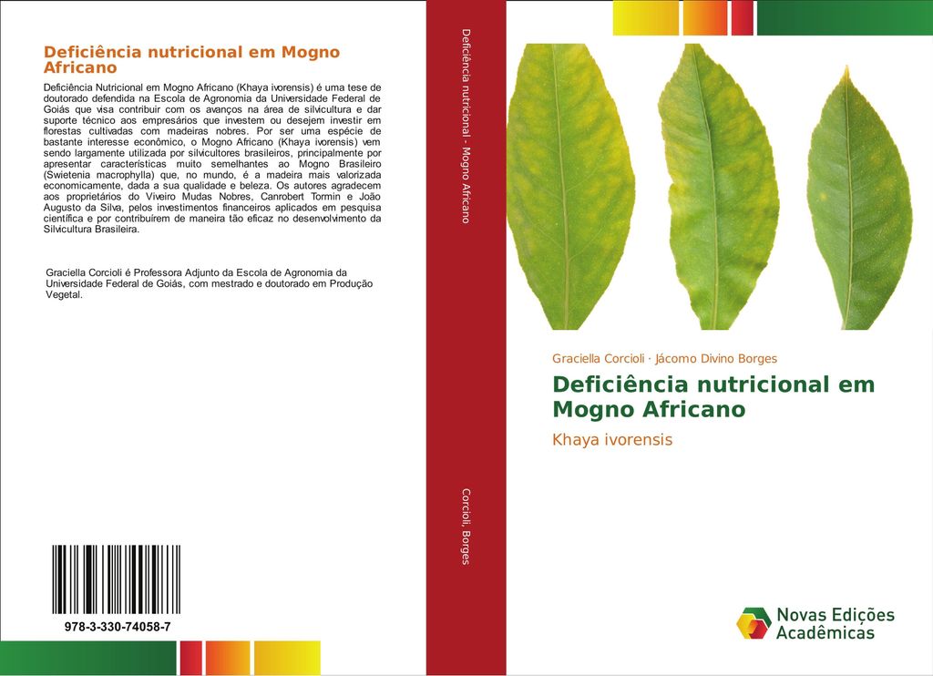 Deficiência nutricional em Mogno Africano