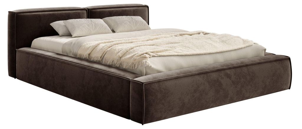 Selsey Tilves Slim – Polsterbett 200x200 mit Bettkasten und Produktbild 