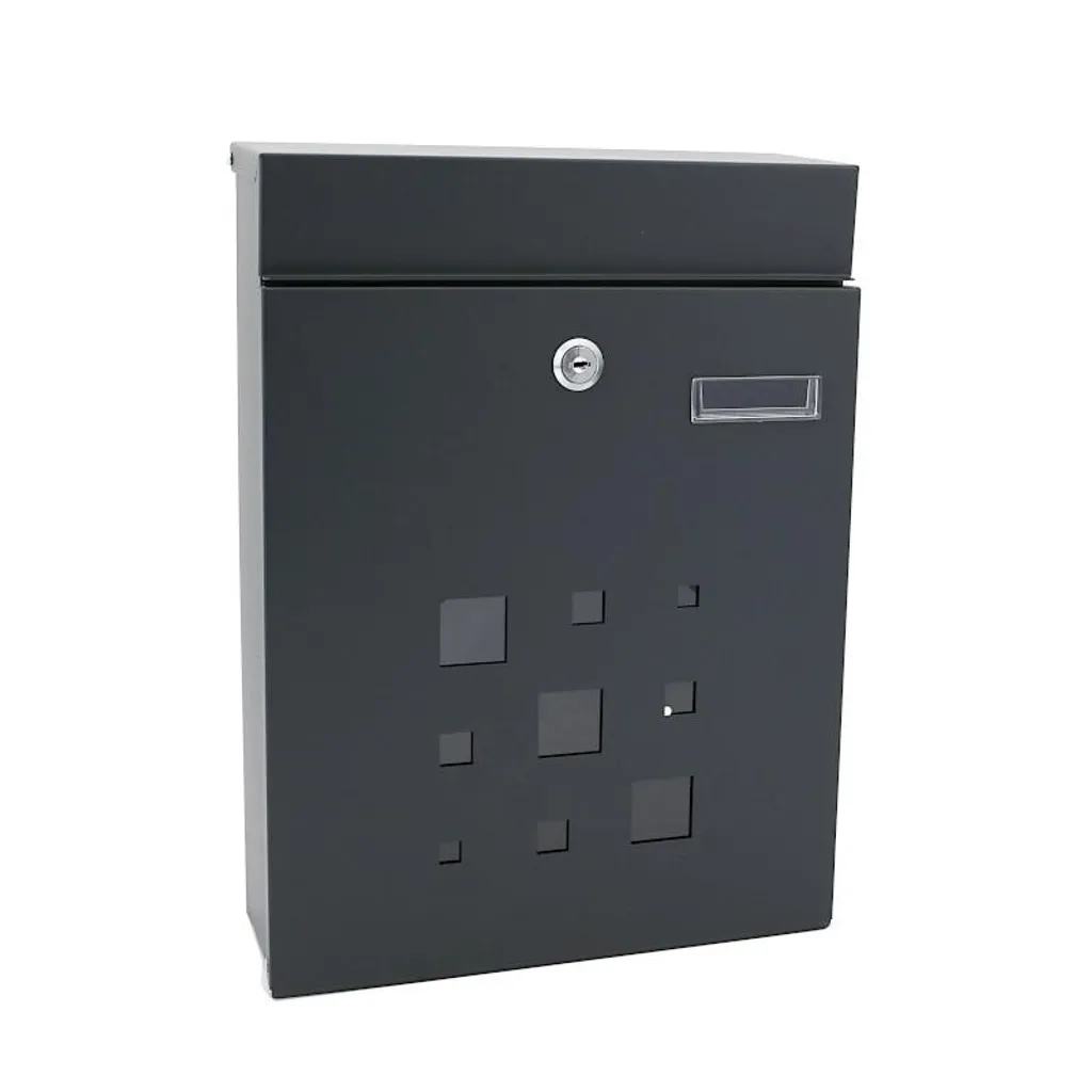 Boîte aux lettres murale Anthracite Kraft 560 Format A4 Design