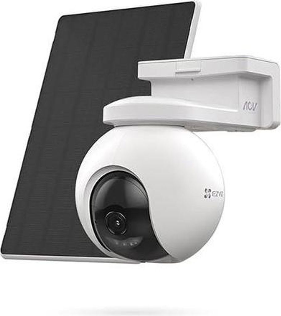 EZVIZ CS-HB8/SP – PTZ 4K Motorisierte Kamera mit Solarpanel, Wi-Fi, langlebiger Batterie, intelligenter KI und Farb-Nachtsicht