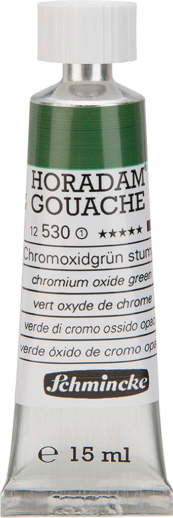 Schmincke 15ml HORADAM Gouache Chromoxidgruen stumpf Gouache 12 530 006
