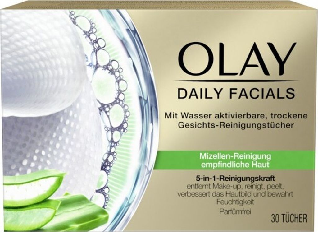 OLAY Daily Facials 5-in-1 trockene Produktbild 