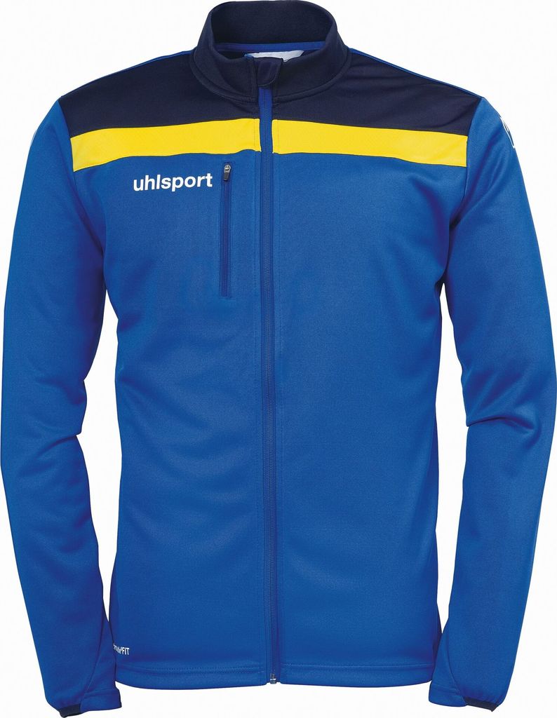 Uhlsport Offense 23 Polyesterjacke Kinder - Royal / Marine / Lime