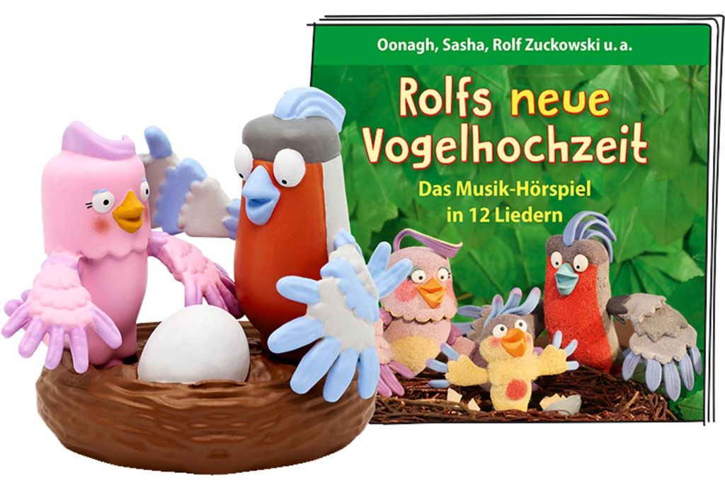 tonies Rolfs neue Vogelhochzeit, Spielzeug-Spieldosenfigur, Produktbild 