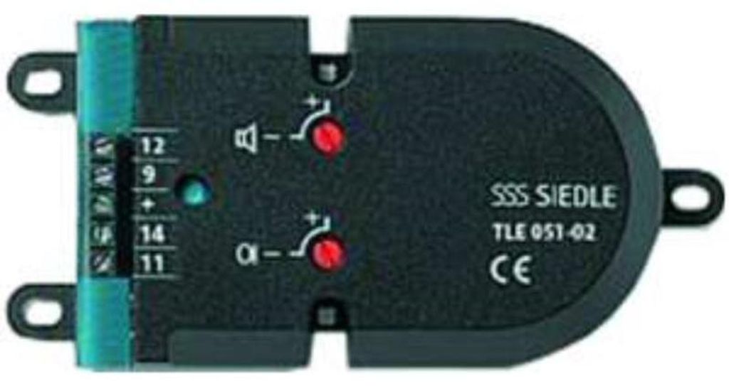SIED Einbautür-Lautsprecher TLE051-02 schwarz 43874 Produktbild 