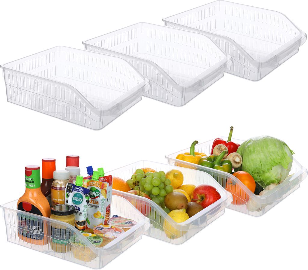 3er Set Kühlschrank Organizer Produktbild 