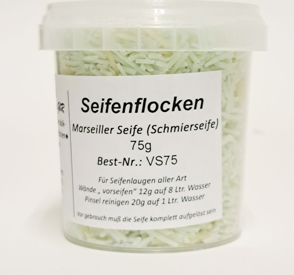 Marseiller Seife (Venezianische Seife), 75 g, im Becher