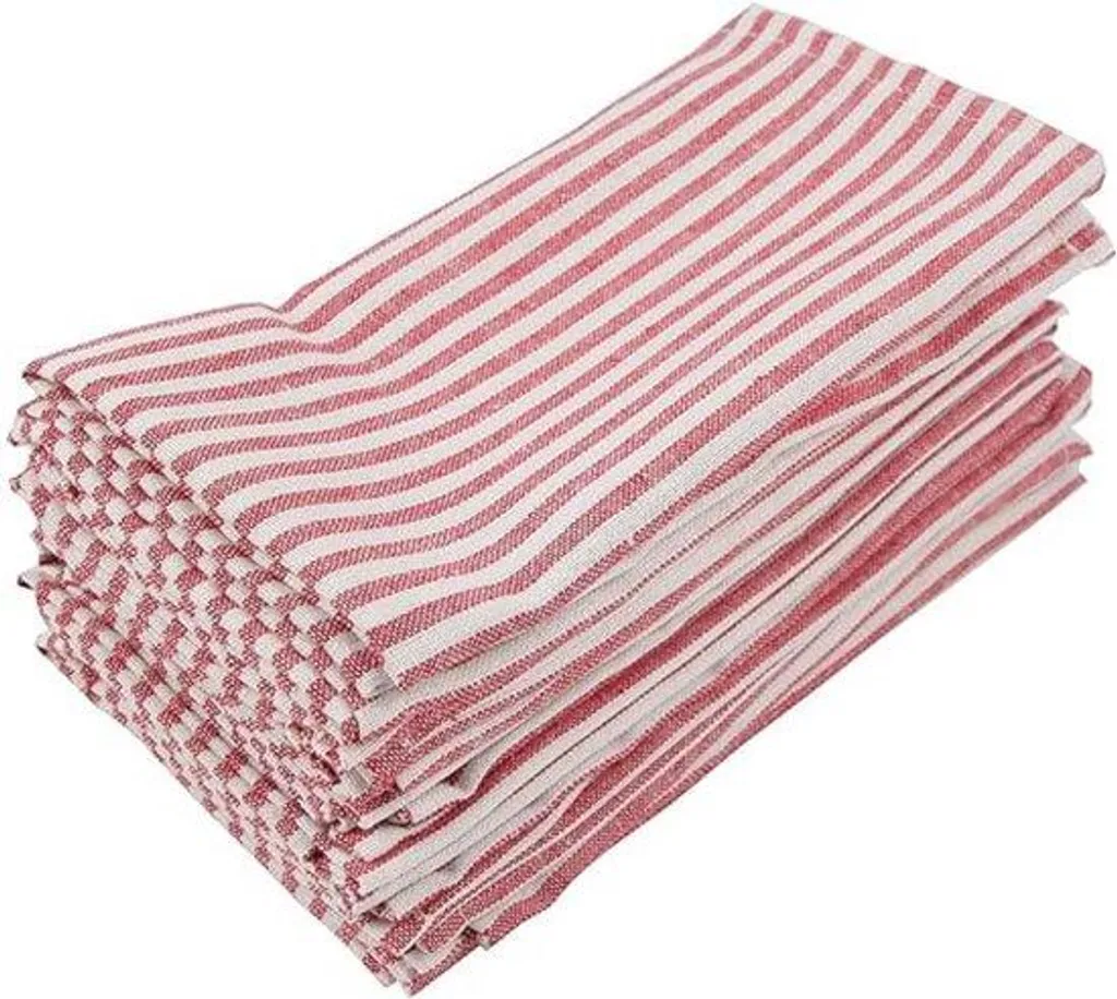 Lingettes en coton résistantes et durables - Lot de 12 lingettes tissu
