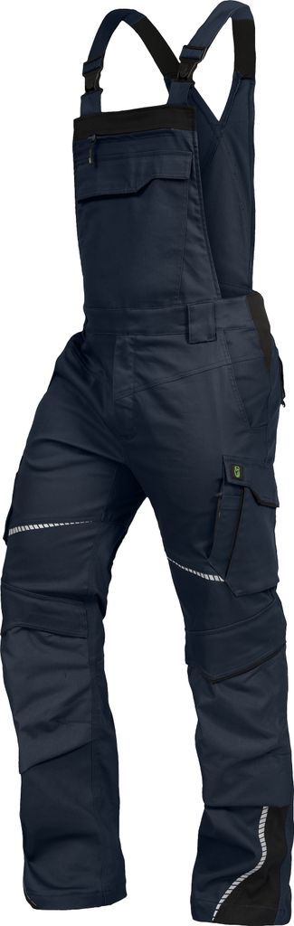 Leibwächter Latzhose Flex-Line FLEXL Gr. 102 marine/schwarz