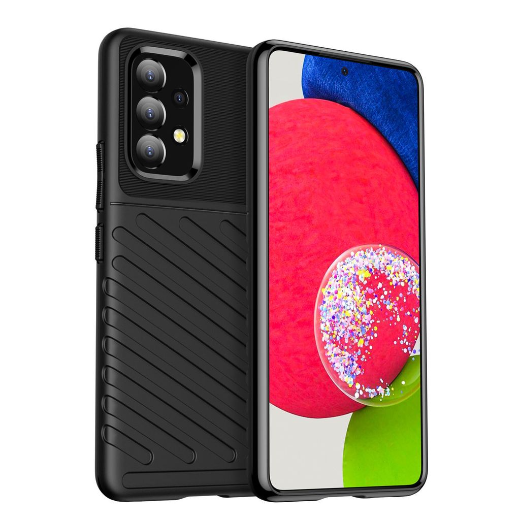 Thunder Case flexible Panzerhülle Samsung Galaxy A53 5G schwarz