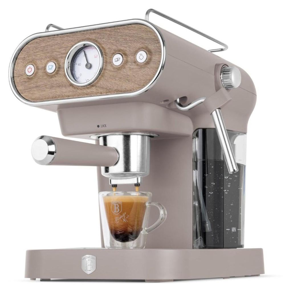 Espresso kávovar 3 v 1, taupe, nordic, Berlinger Haus Obrázek produktu 