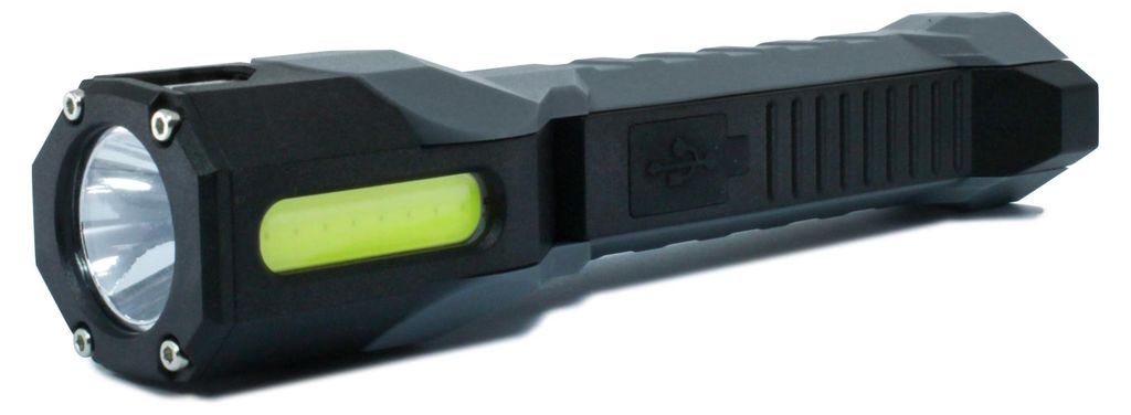 1000 Lumen LED wiederaufladbare drehbare Stirnlampe mit 6 Leuchtmodi - Avidsen - 103649