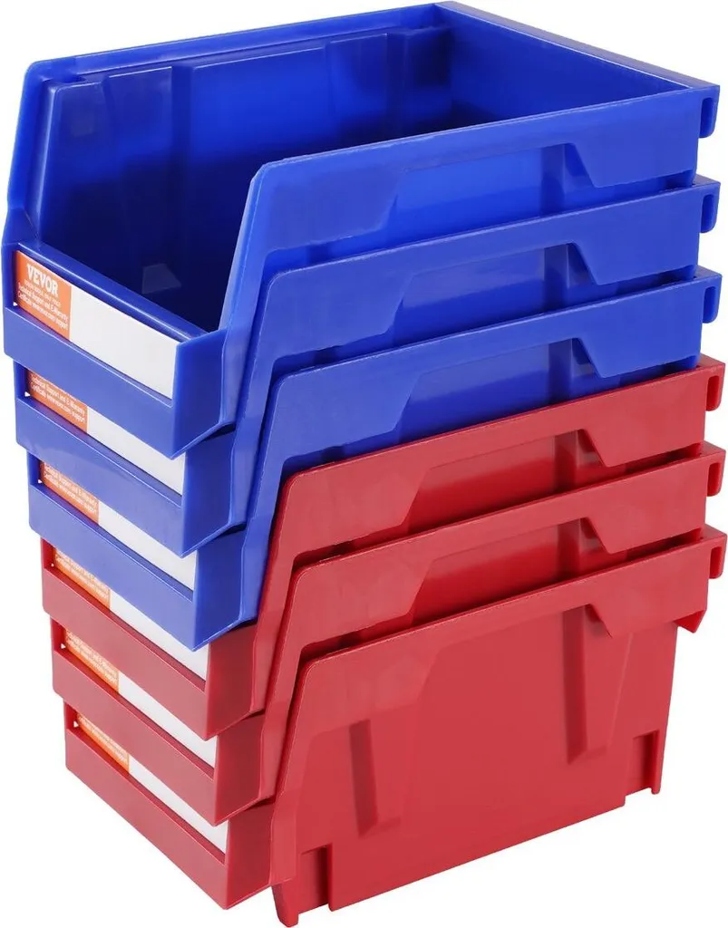 Organizer Dispensa e Cucina | 24 Contenitori Plastica Colorati