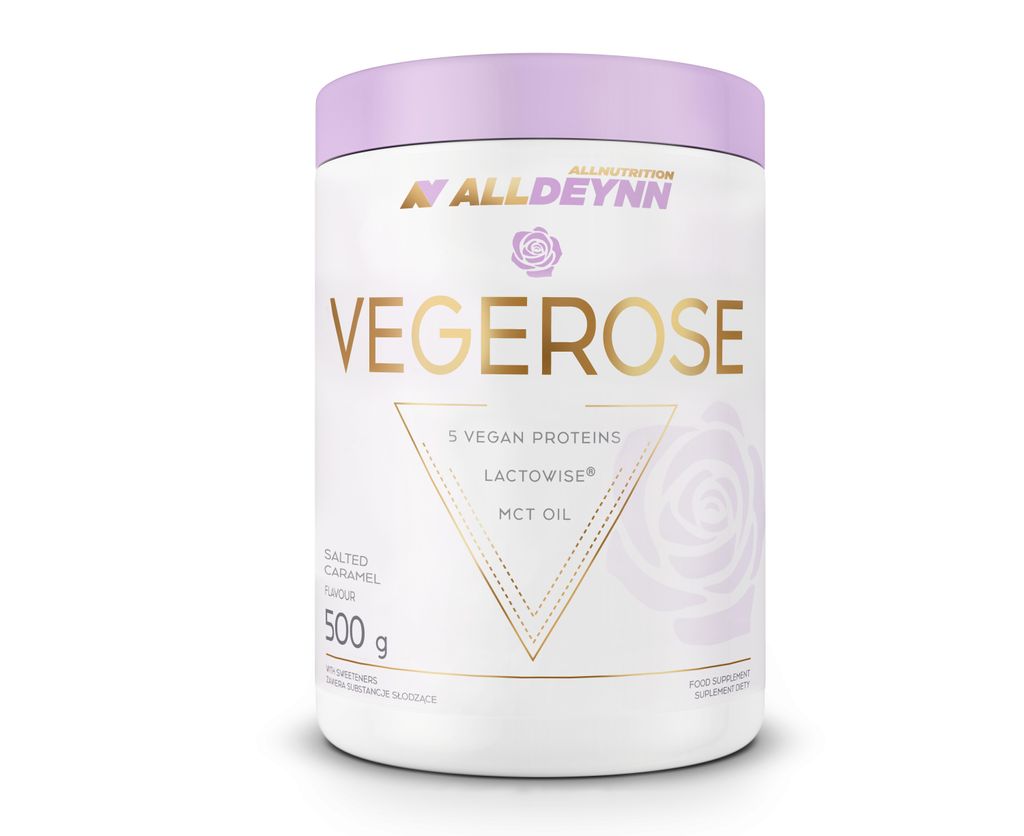 ALLDEYNN VEGEROSE 500g Salziges Karamell Veganes Eiweiß Vegan Protein