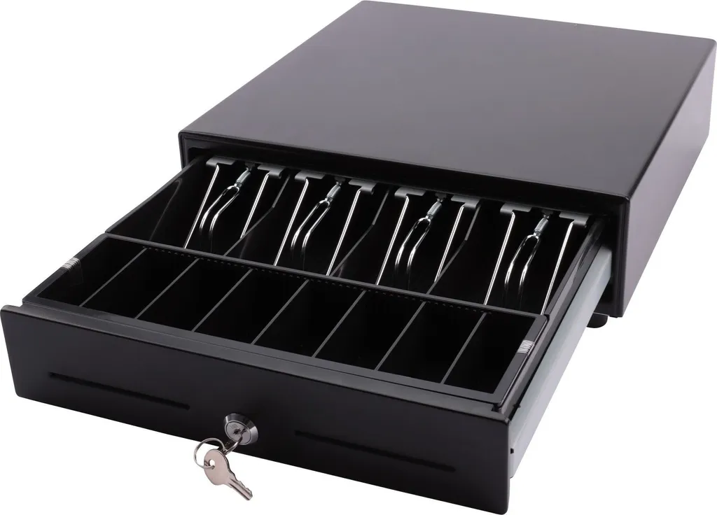 Olympia SD330A Tiroir Caisse Robuste en Acier avec Serrure de Sécurité