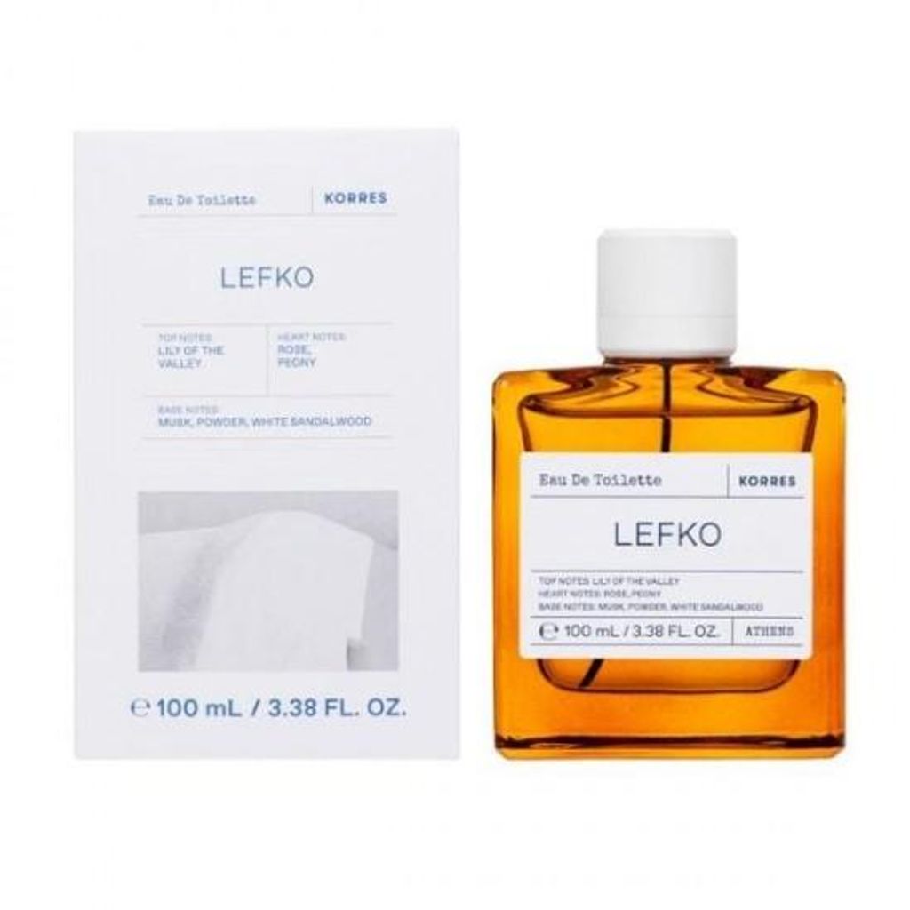 Eau de Toilette for Her Korres, Lefko, 100 ml. Produktbild 