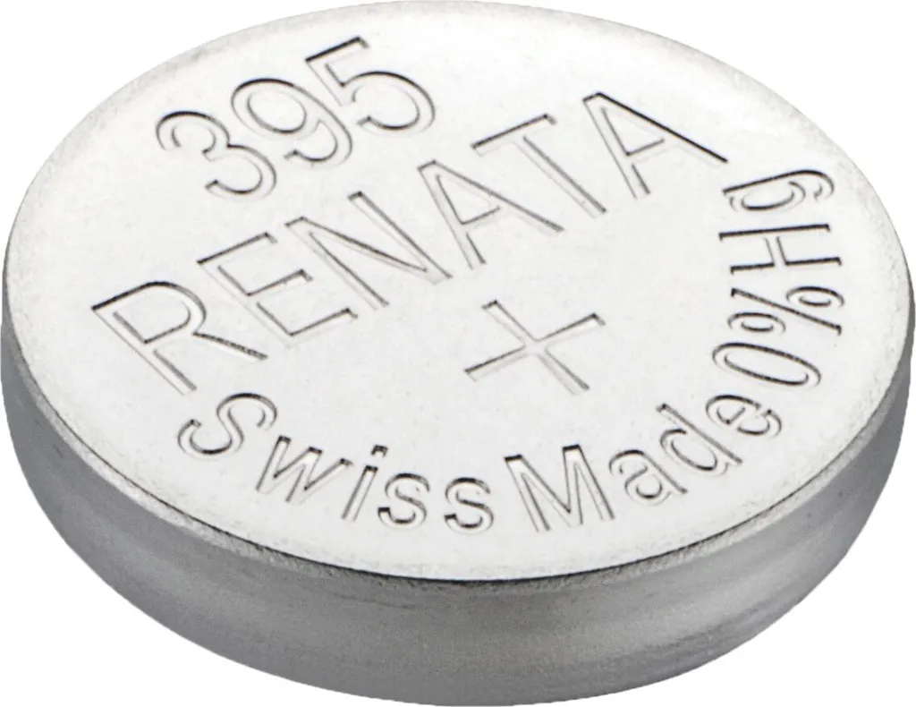 Pile Renata 395 SR927SW 55 mAh longue durée pour appareils de précision