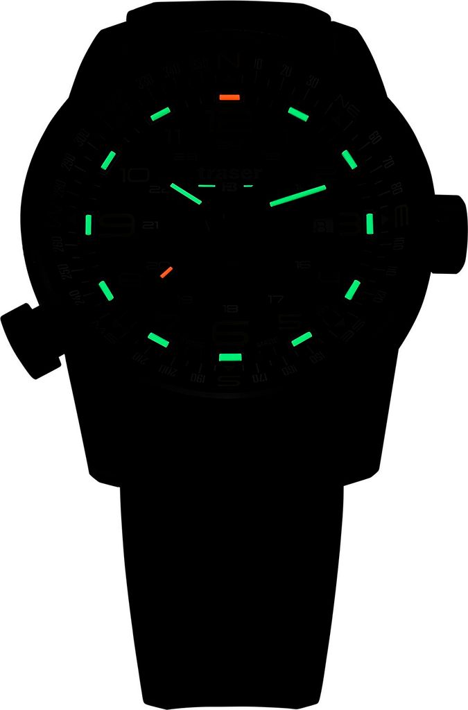 Traser Herrenuhr TS-110457 schwarz