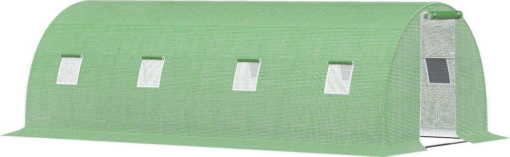 Outsunny Foliengewächshaus begehbares Polytunnel 6 x 3 m Produktbild 