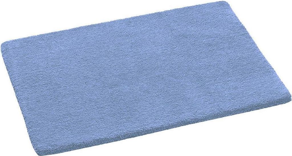 Rhomtuft Badteppich Square eckig 80 x 160 cm Farbe aqua