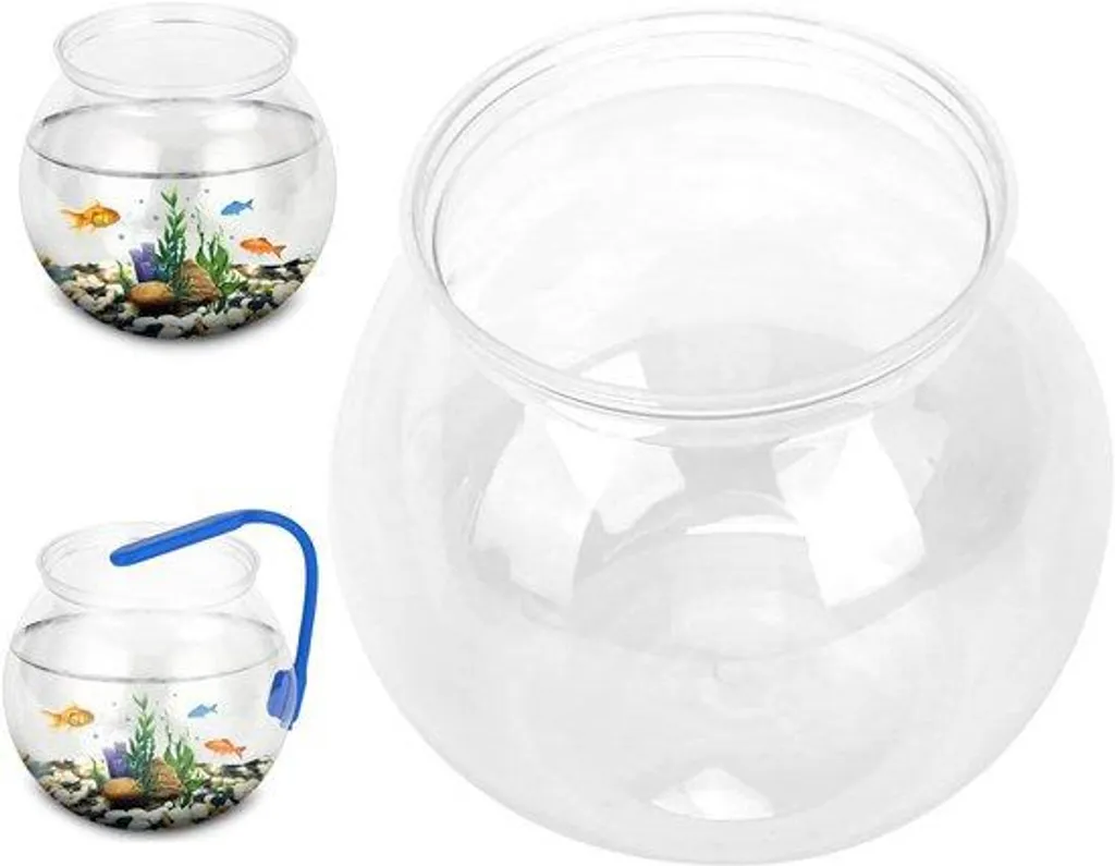Mini aquarium incassable pour poissons - Solution déco gain de place