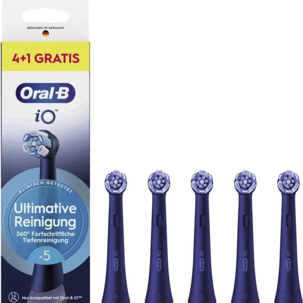 Oral-B iO, 5 Stück(e), Schwarz, Oral-B, iO, 218 mm, 59 mm Produktbild 