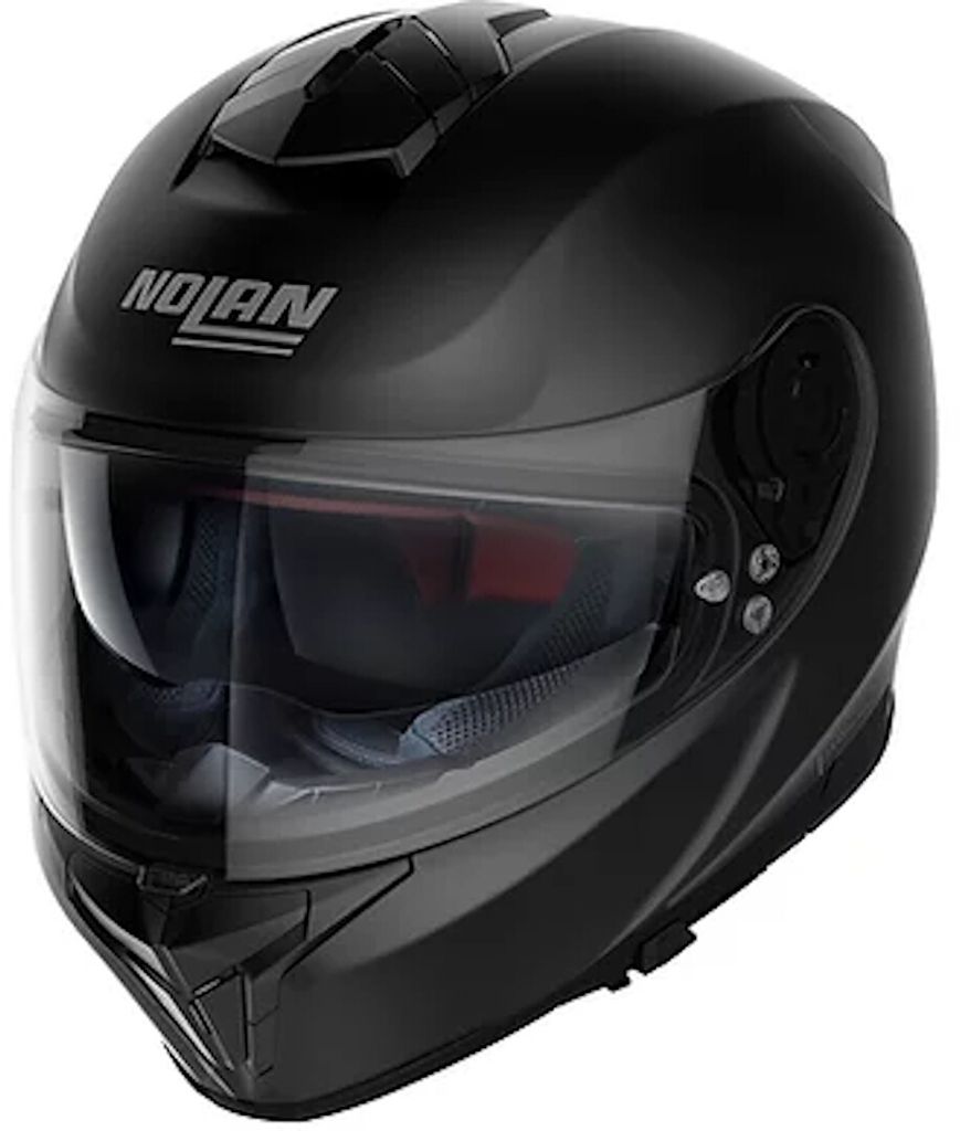 Nolan N80-8 Classic N-Com Matt Schwarz Integralhelm 3XL