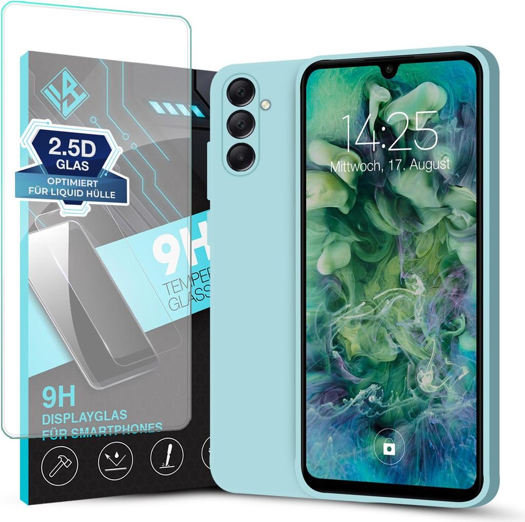 Hülle für Samsung Galaxy A13 5G mit 9H Displayglas Produktbild 