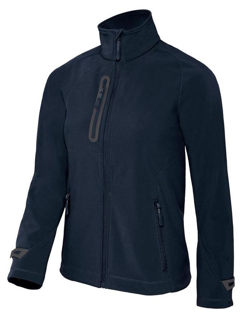 B&C - "X-Lite" Softshelljacke für Damen FK2778 (S) (Marineblau)