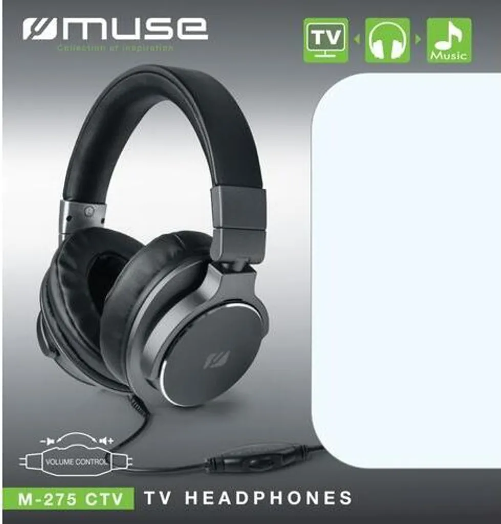 Muse M275CTV Cuffie Cablate Nere | Recensione e Specifiche TV - 4